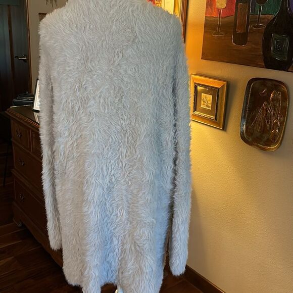 Free People Faux Fur Cardigan - Small - Picture 5 of 10
